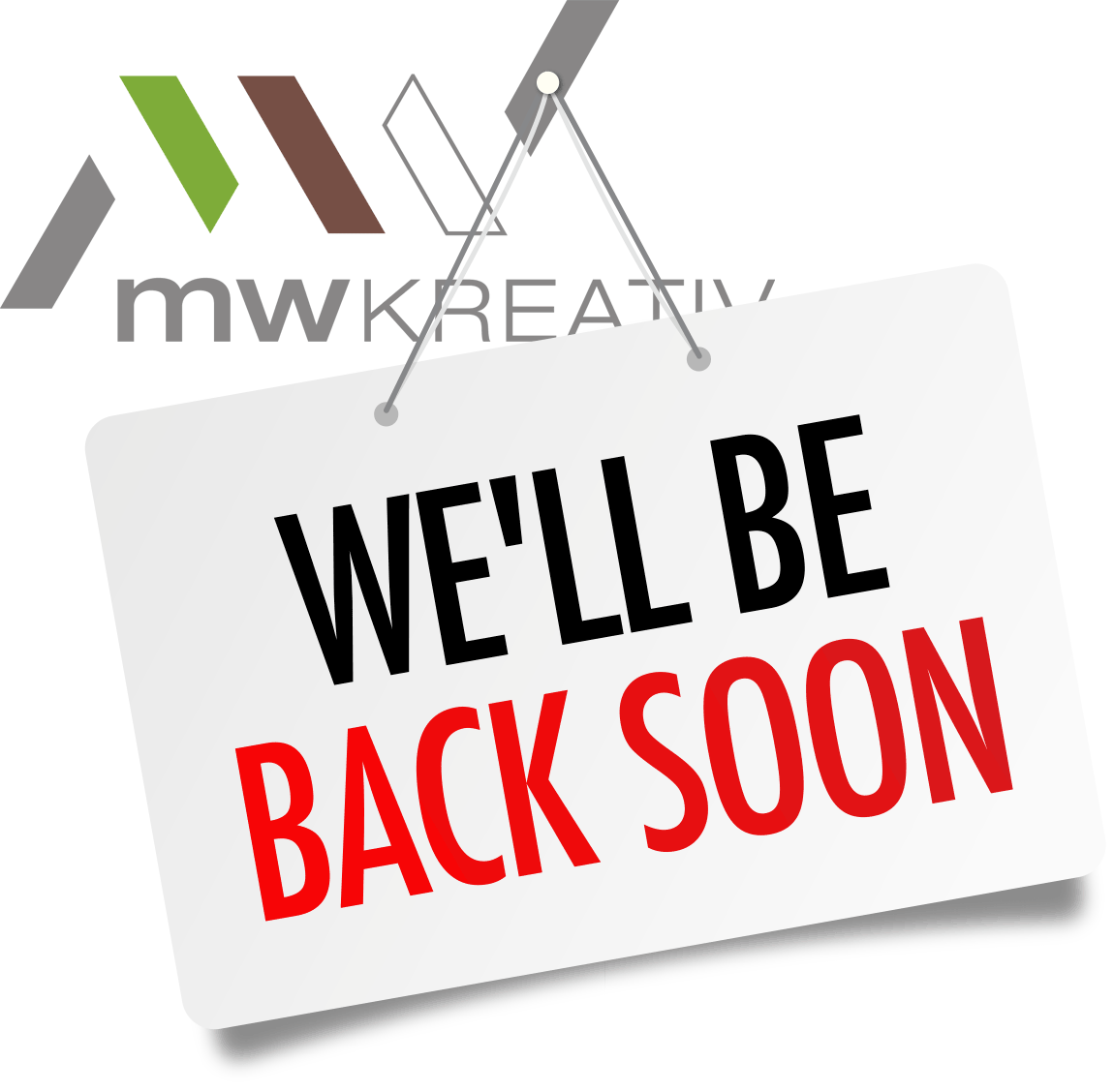 mw KREATIV — we'll be back soon